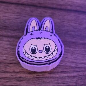 Labubu Clicker With Keychain Hole